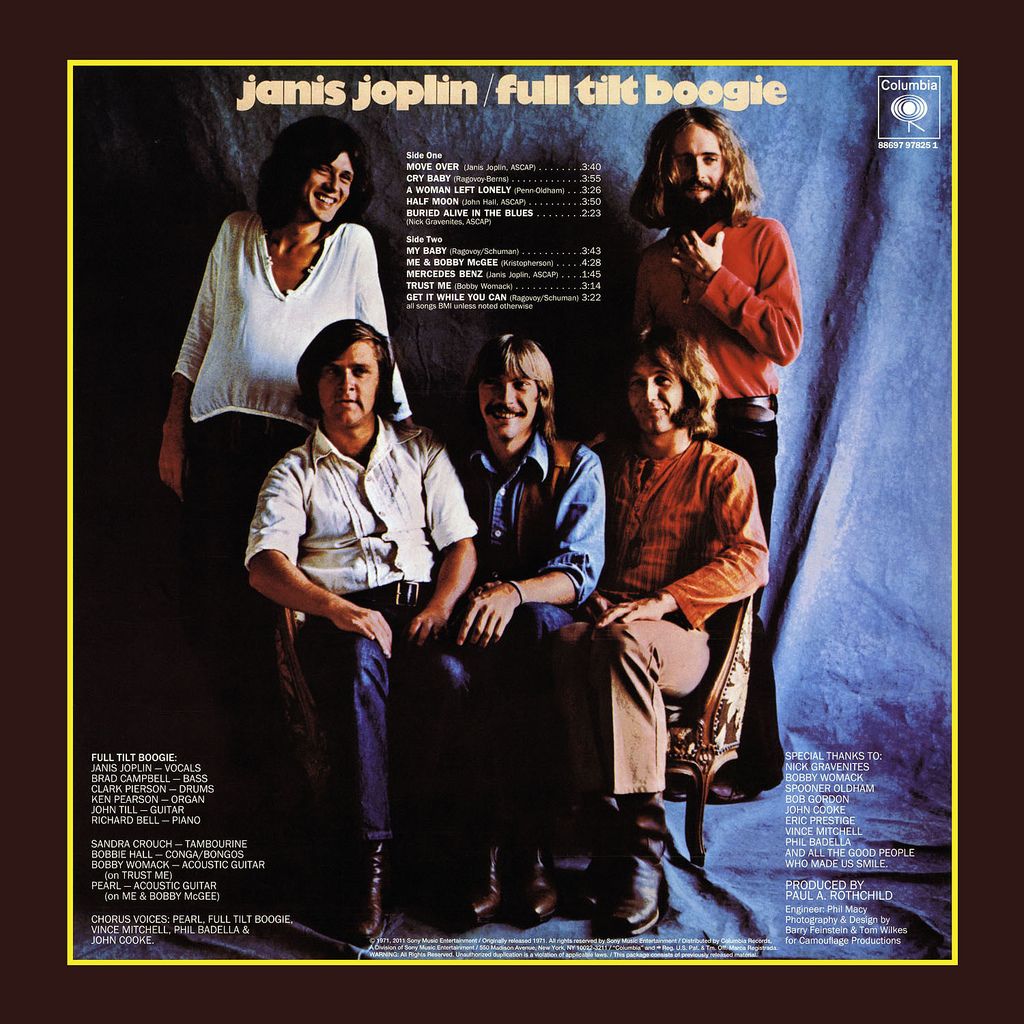 Pearl - Joplin, Janis (12” - 34) music collectible [Barcode 886979782518] - Main Image 2