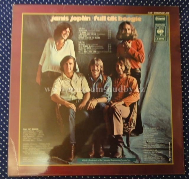 Pearl - Joplin, Janis (12” - 34.10) music collectible - Main Image 2