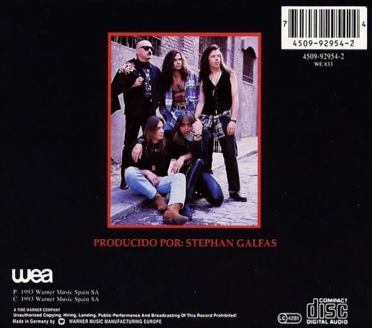 A Cara O Cruz - Ángeles Del Infierno (CD) music collectible [Barcode 745099295424] - Main Image 2