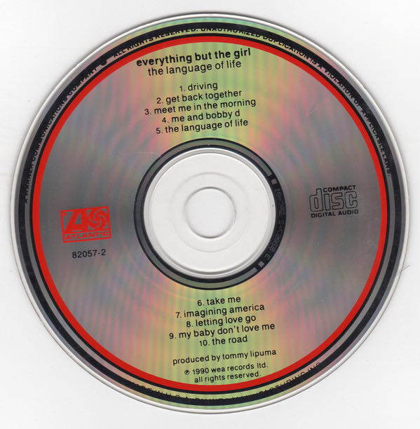 The Language of Life - Everything But The Girl (CD - 41) music collectible [Barcode 075678205729] - Main Image 3