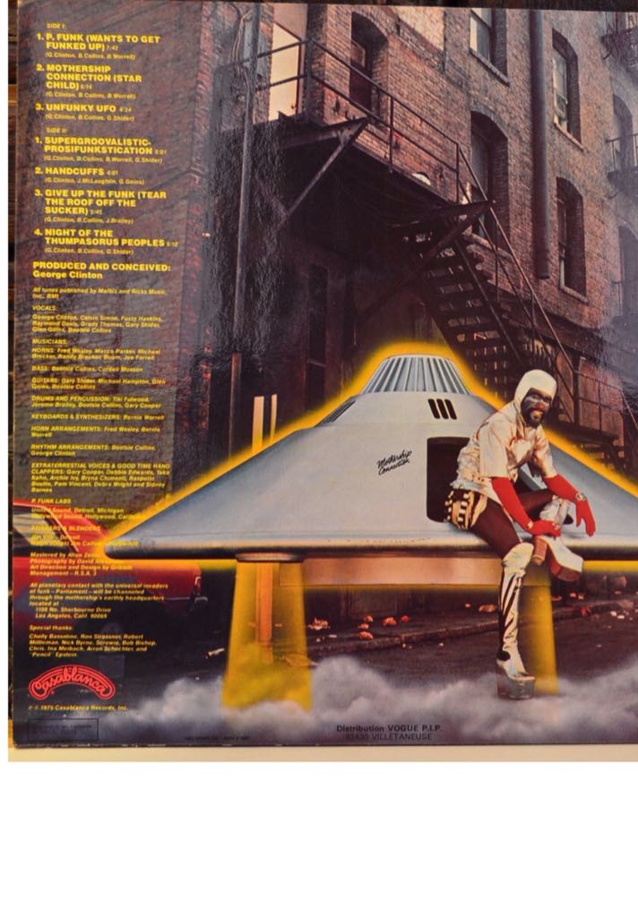 Mothership Connection - Parliament (CD) music collectible [Barcode 044007703229] - Main Image 2