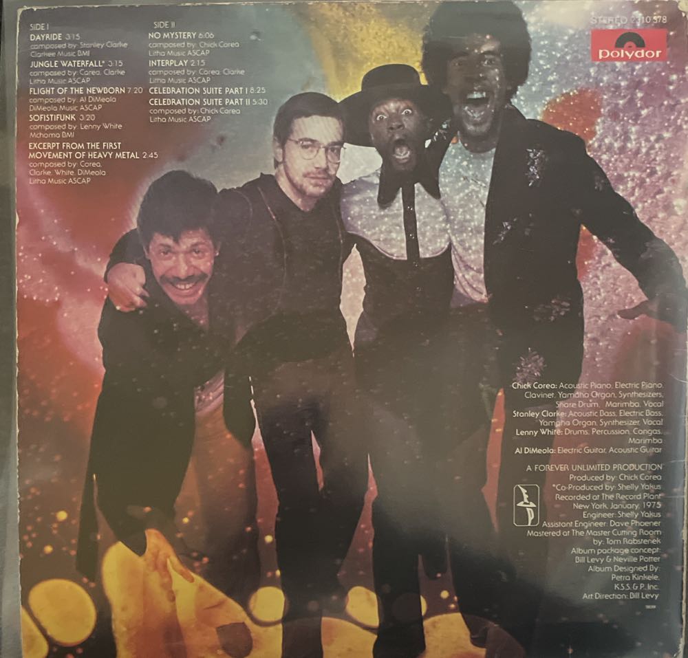 No Mystery (Vinyl) - Return To Forever (12” - 43) music collectible - Main Image 2