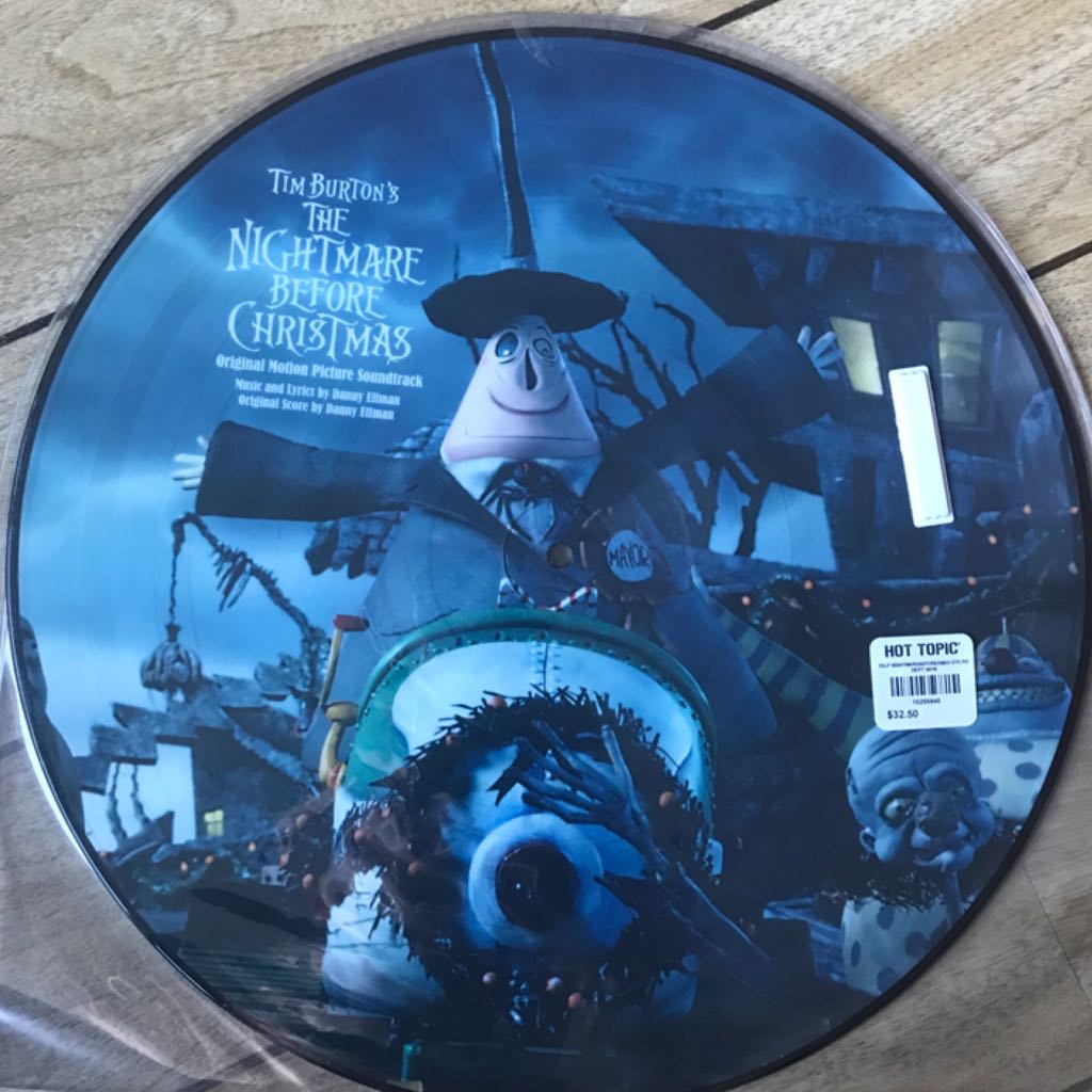 The Nightmare Before Christmas - Soundtrack (12”) music collectible [Barcode 050087312879] - Main Image 2