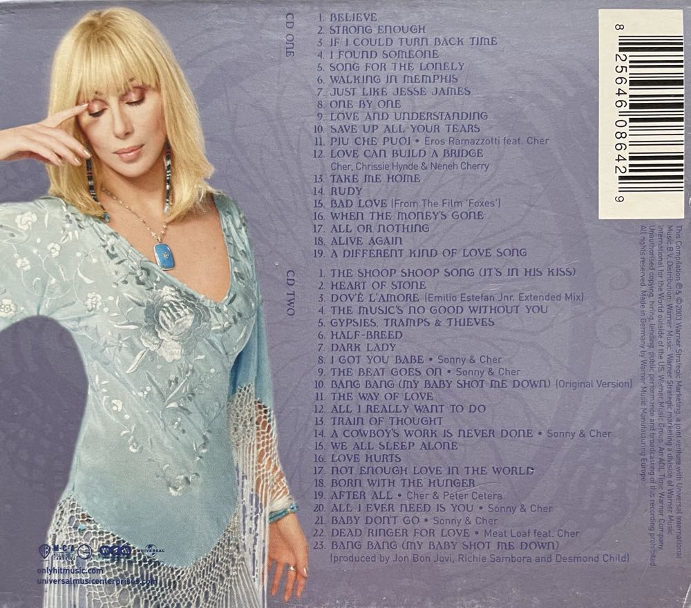 The Very Best Of - Cher (CD) music collectible - Main Image 2