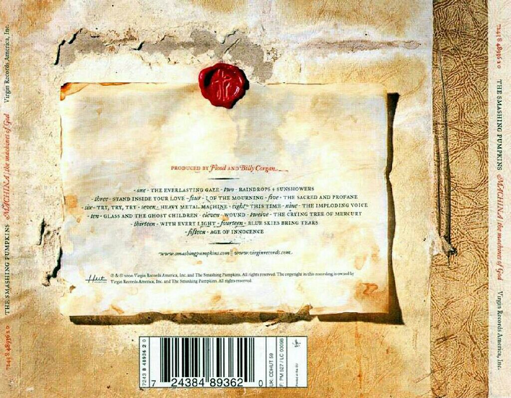 MACHINA The Machines Of God - Smashing Pumpkins (12”) music collectible - Main Image 2