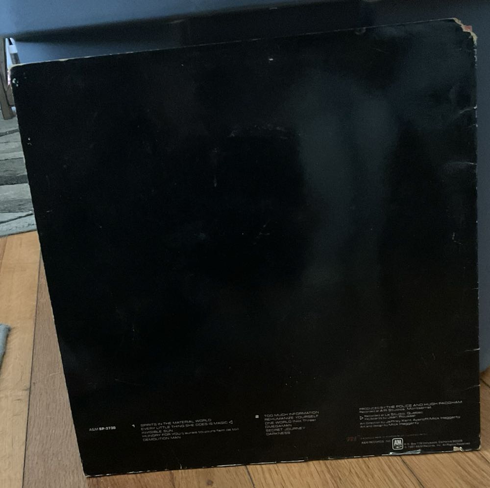 Ghost In The Machine - Police, The (12”) music collectible - Main Image 3