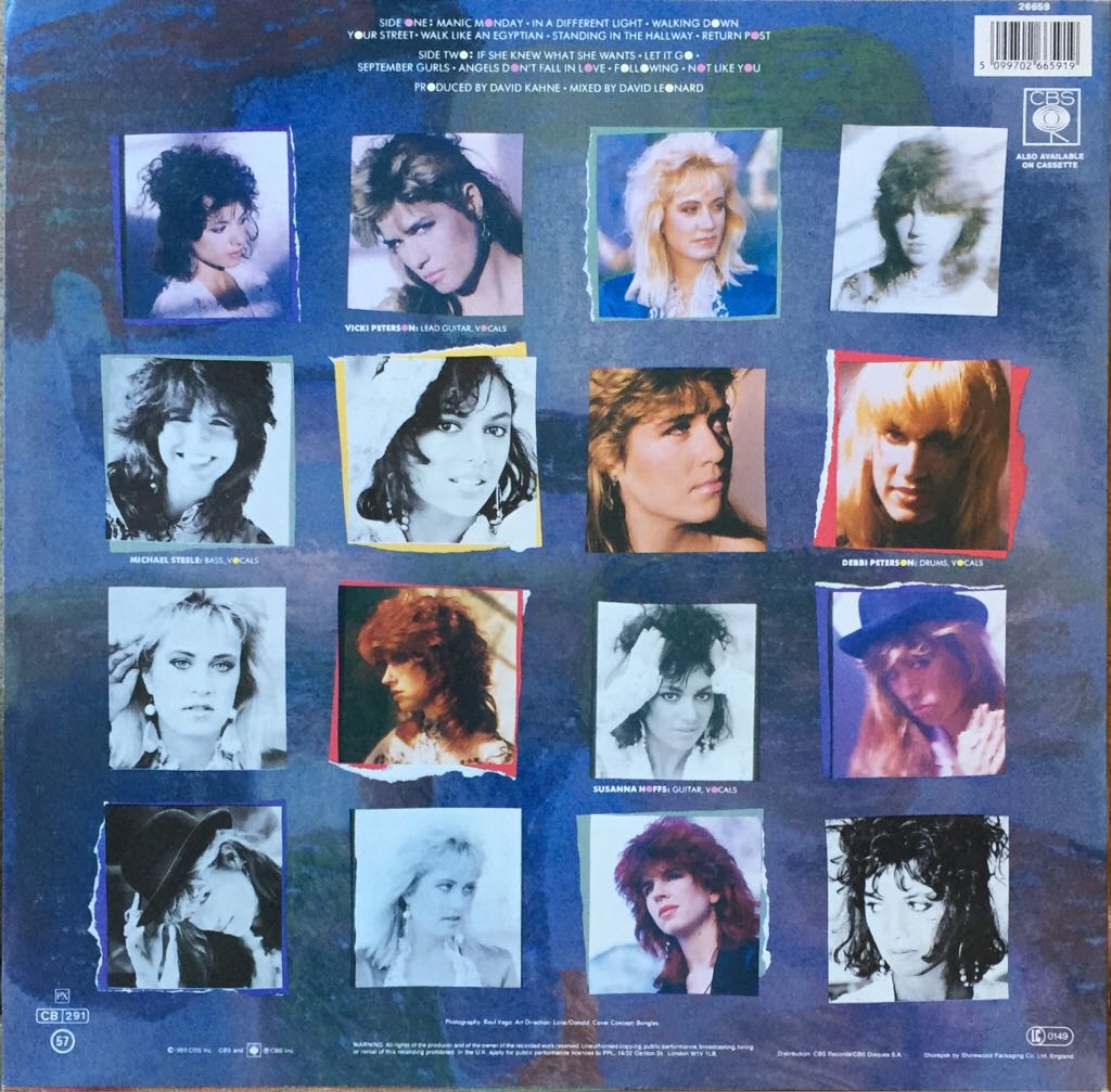 Different Light - Bangles, The (12”) music collectible - Main Image 2