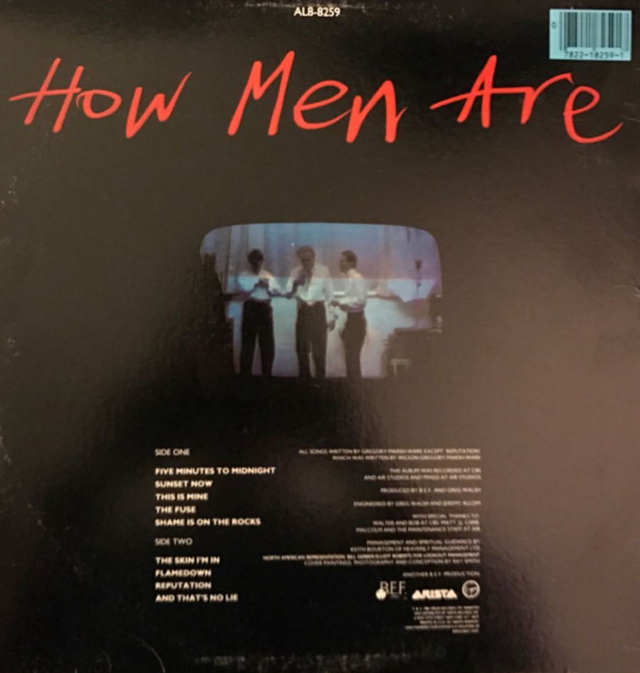 How Men Are - Heaven 17 (12”) music collectible [Barcode 077778727521] - Main Image 2