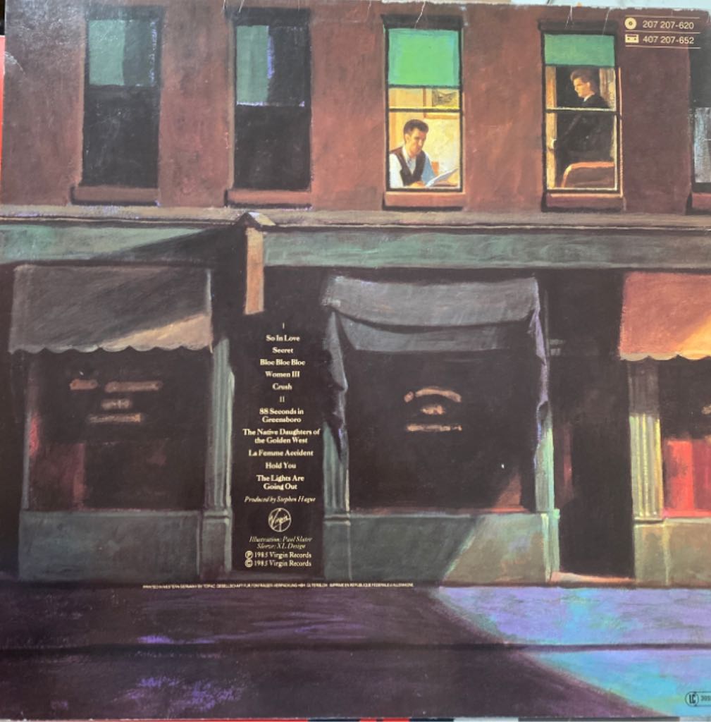 Crush - OMD (12”) music collectible [Barcode 075021507722] - Main Image 2