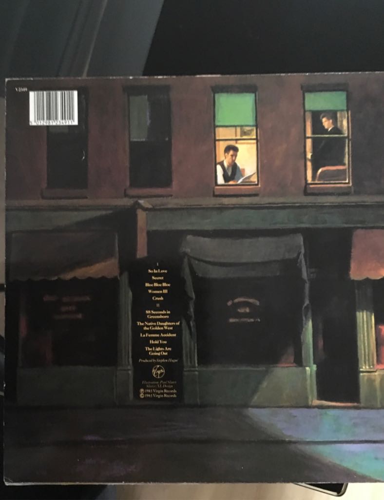 Crush -Orchestral Manoeuvres In The Dark -LP - Used - OMD (12”) music collectible [Barcode 5012981234911] - Main Image 2