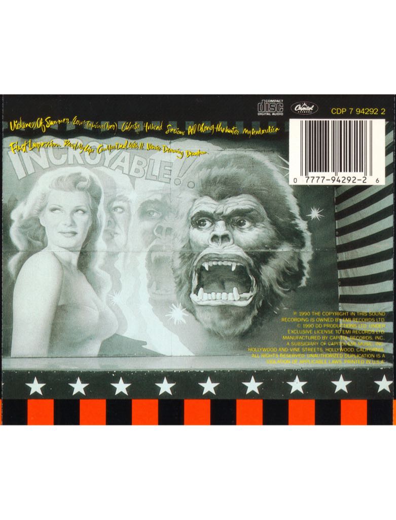 Liberty - Duran Duran (CD - 50) music collectible [Barcode 077779429226] - Main Image 2