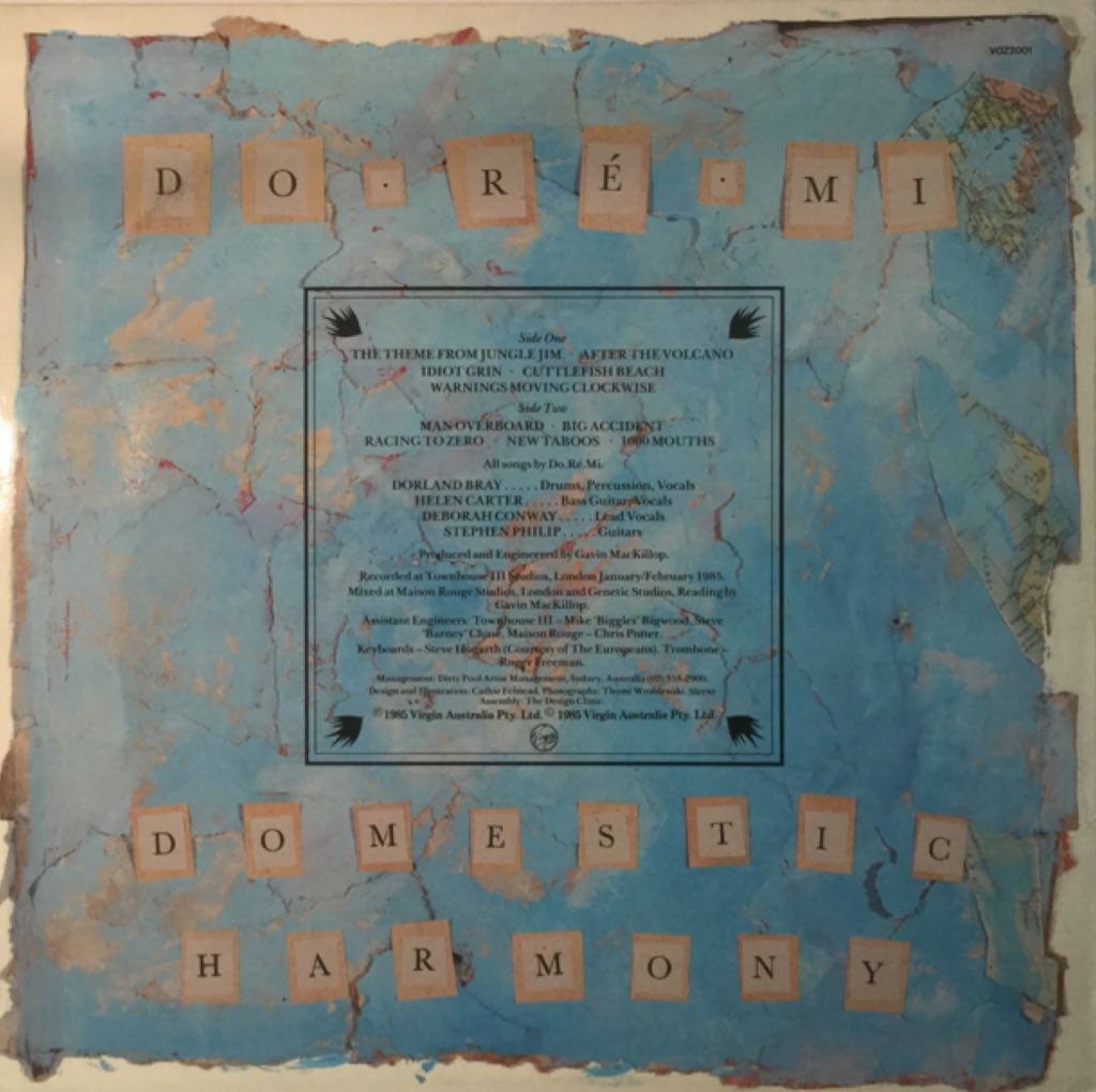 Domestic Harmony - Do-Re-Mi (12”) music collectible - Main Image 2