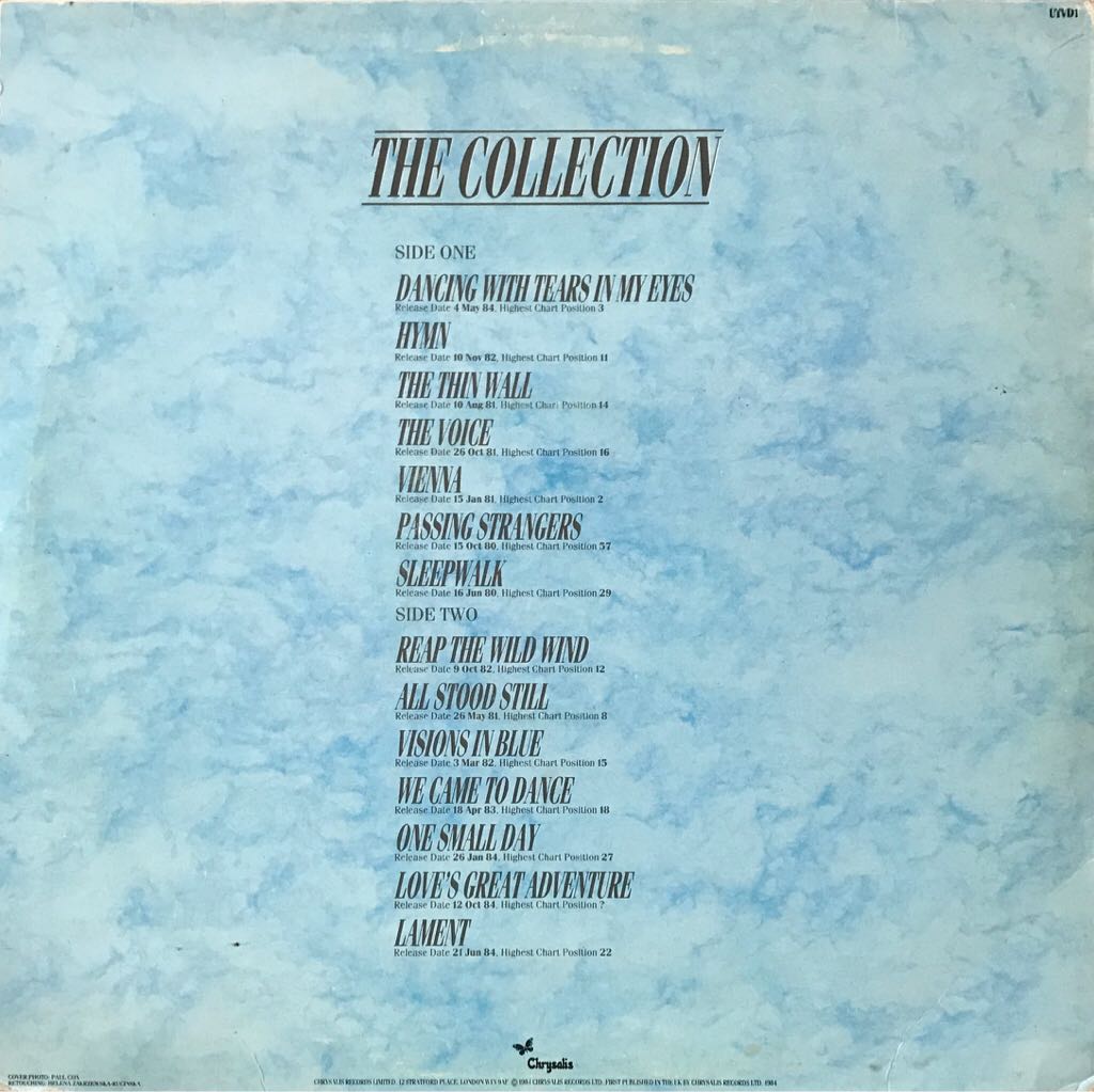 The Collection - Ultravox (CD - 56) music collectible - Main Image 2