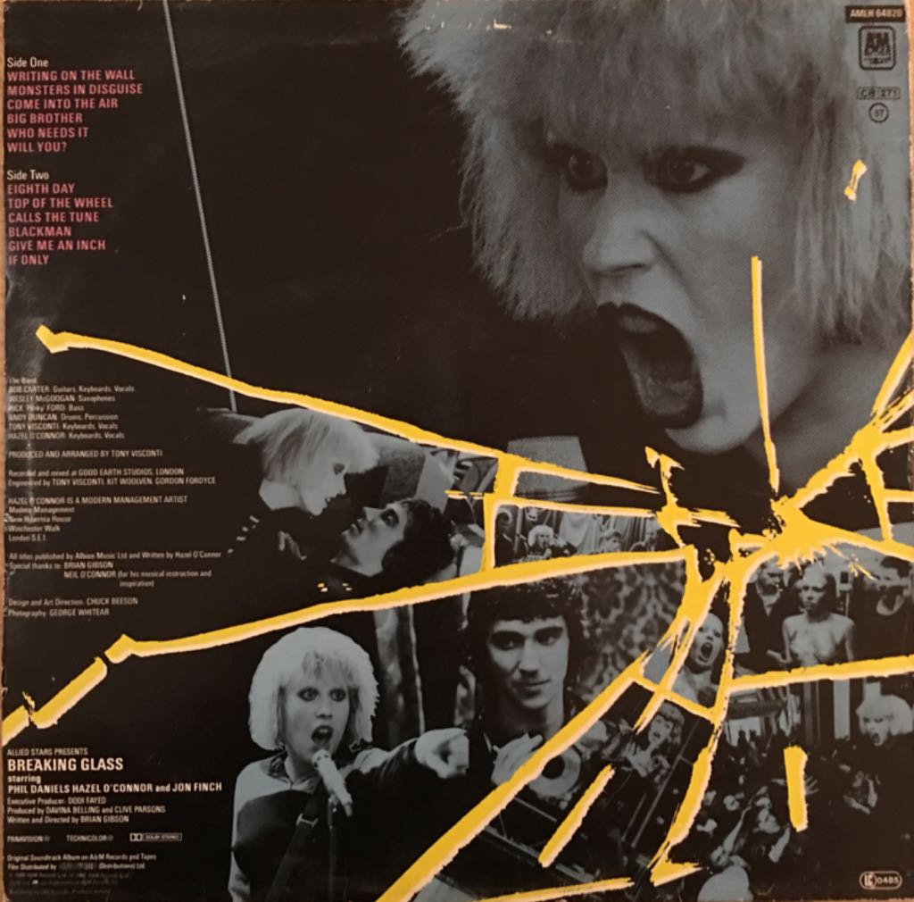 Breaking Glass - O’Connor, Hazel (12” - 41) music collectible - Main Image 2