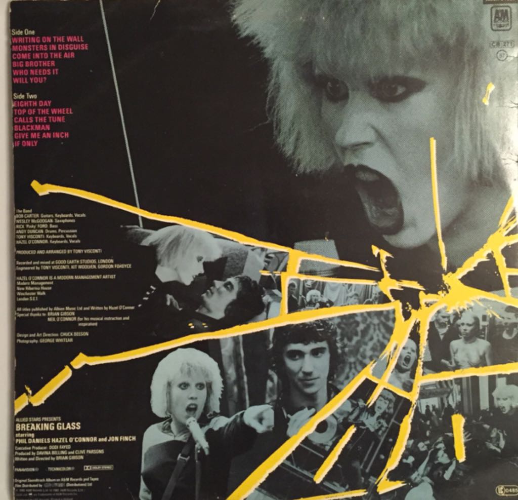 Breaking Glass - O’Connor, Hazel music collectible - Main Image 2