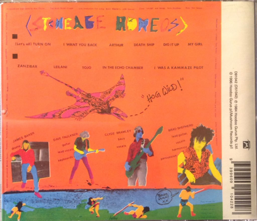 Stoneage Romeos - Hoodoo Gurus (CD) music collectible [Barcode 9399609104228] - Main Image 2