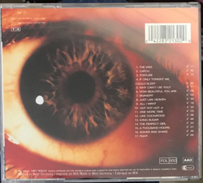 Kiss Me Kiss Me Kiss Me - Cure, The (CD) music collectible - Main Image 2