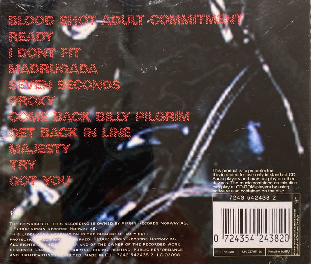 Grit - Madrugada (CD) music collectible [Barcode 724354243820] - Main Image 2