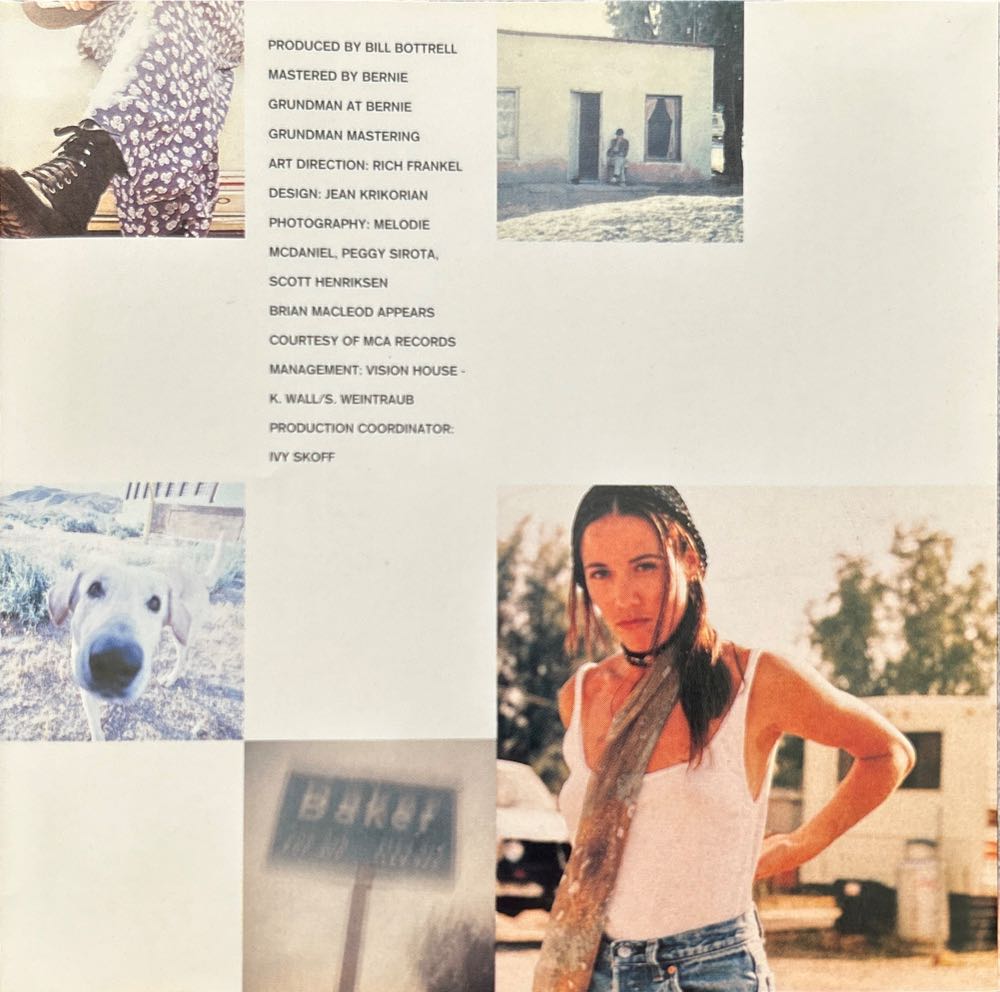 Tuesday Night Music Club - Sheryl Crow (CD - 50) music collectible [Barcode 020831476522] - Main Image 3