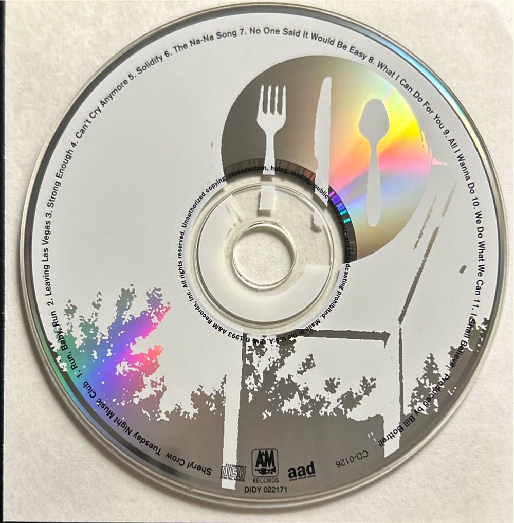 Tuesday Night Music Club - Sheryl Crow (CD - 50) music collectible [Barcode 020831476522] - Main Image 4