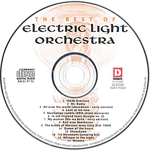 The Best Of - Electric Light Orchestra (CD - 67) music collectible [Barcode 724348700421] - Main Image 4