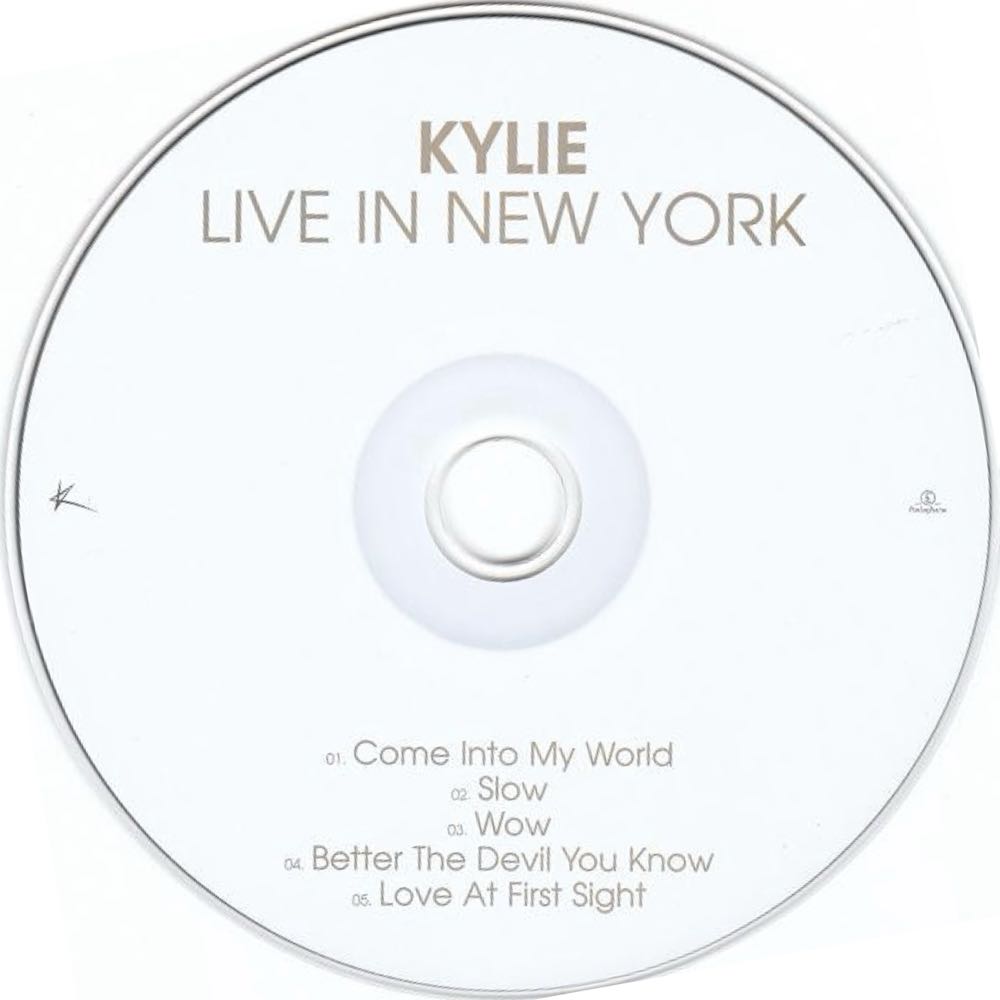 Live In New York - Kylie Minogue (CD) music collectible [Barcode 5099990579523] - Main Image 3