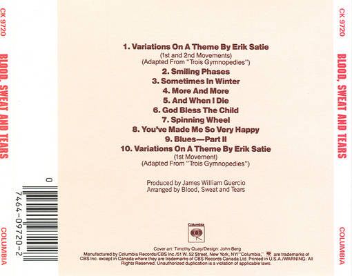 Blood, Sweat & Tears - Blood, Sweat & Tears music collectible - Main Image 2