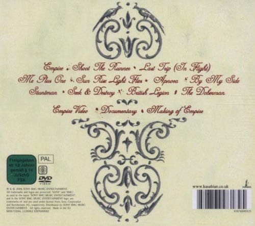 Empire - Kasabian (CD) music collectible [Barcode 828768849927] - Main Image 2