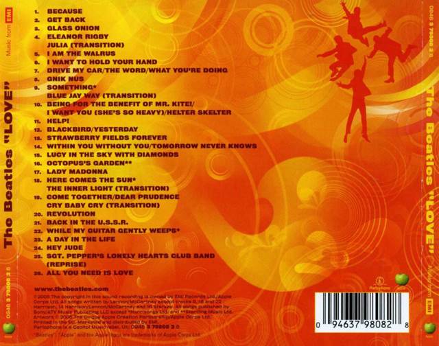 Love - Beatles, The (CD) music collectible - Main Image 2