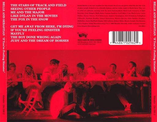 If You’re Feeling Sinister - Belle And Sebastian (12”) music collectible [Barcode 7898133062834] - Main Image 2