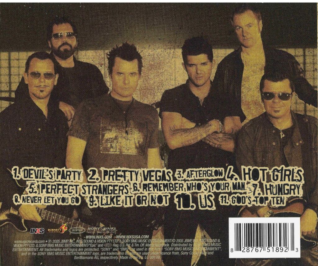 Switch - INXS (CD - 45) music collectible [Barcode 827969772720] - Main Image 2