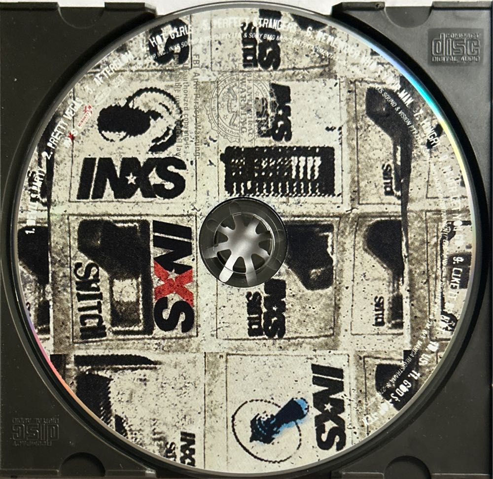 Switch - INXS (CD - 45) music collectible [Barcode 827969772720] - Main Image 4