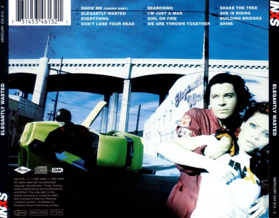 Elegantly Wasted - INXS (CD - 47) music collectible [Barcode 731453461321] - Main Image 2