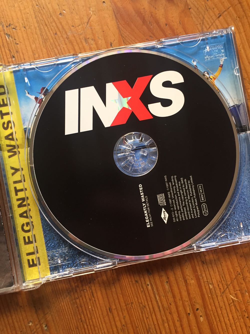 Elegantly Wasted - INXS (CD - 47) music collectible [Barcode 731453461321] - Main Image 3
