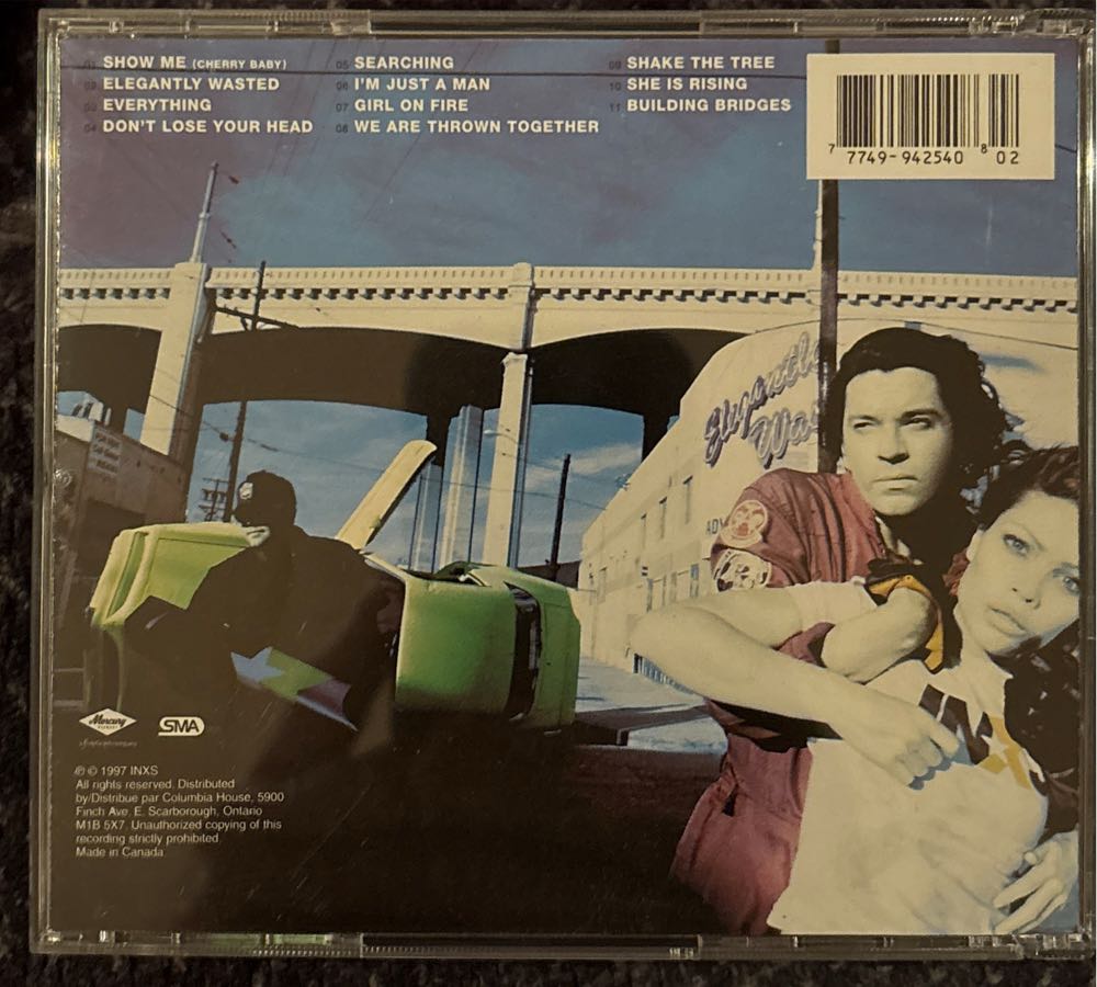 Elegantly Wasted - INXS (CD) music collectible [Barcode 777499425408] - Main Image 2