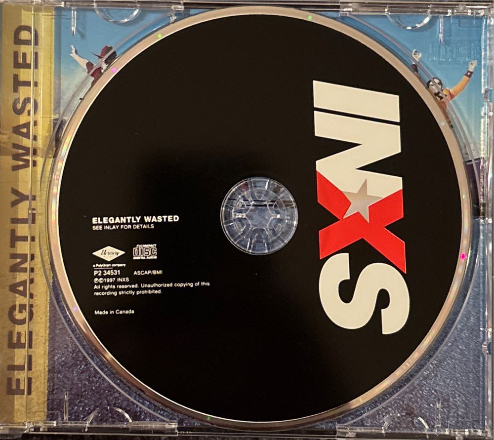 Elegantly Wasted - INXS (CD) music collectible [Barcode 777499425408] - Main Image 3