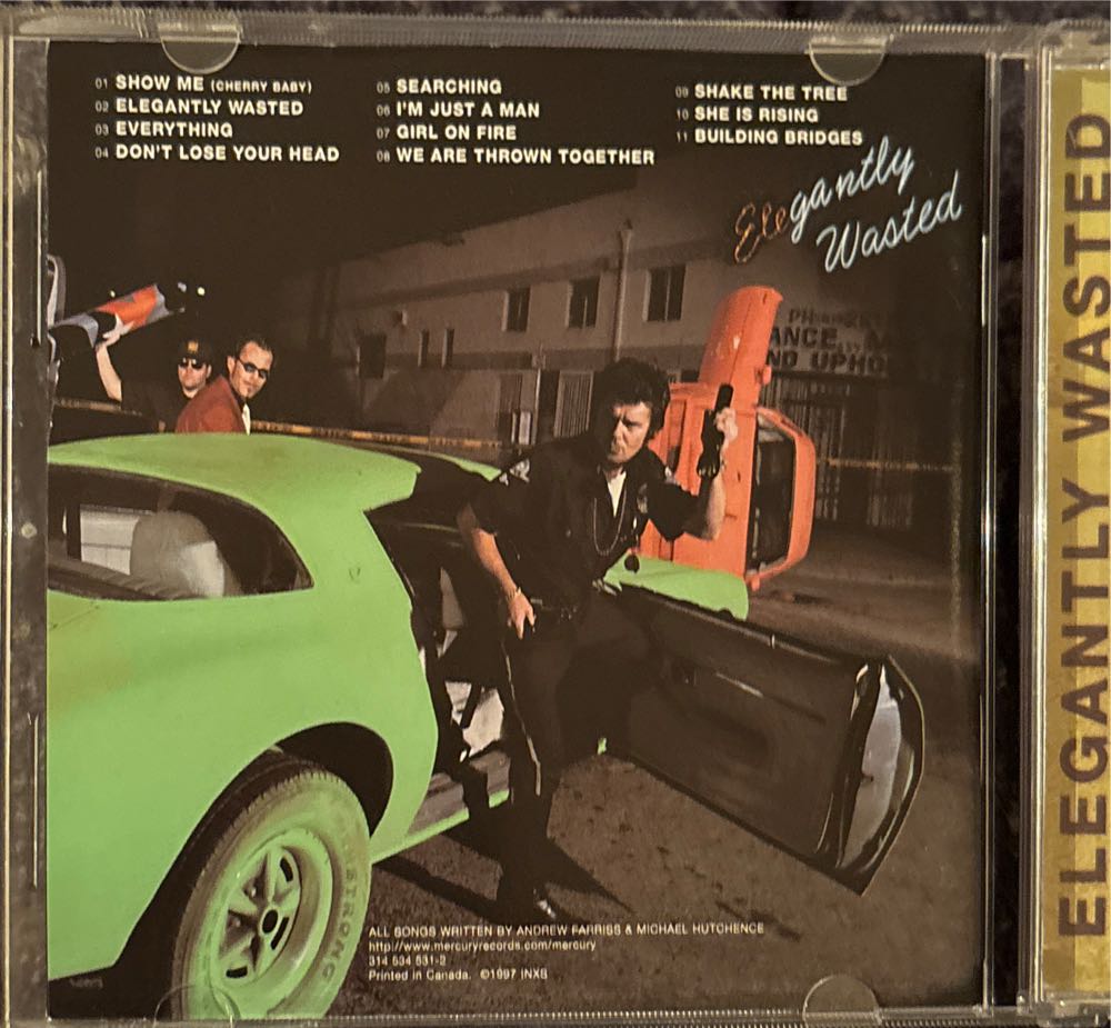 Elegantly Wasted - INXS (CD) music collectible [Barcode 777499425408] - Main Image 4