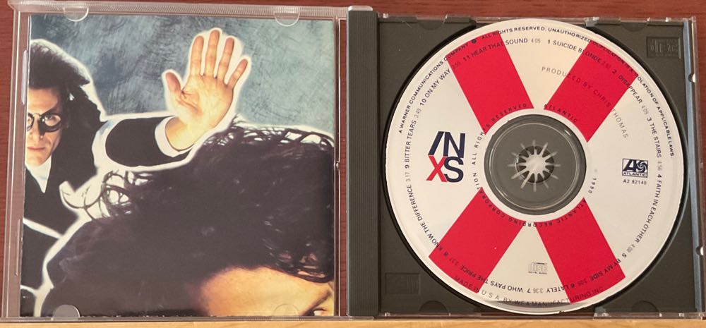X - INXS (CD - 42) music collectible [Barcode 075678214028] - Main Image 3