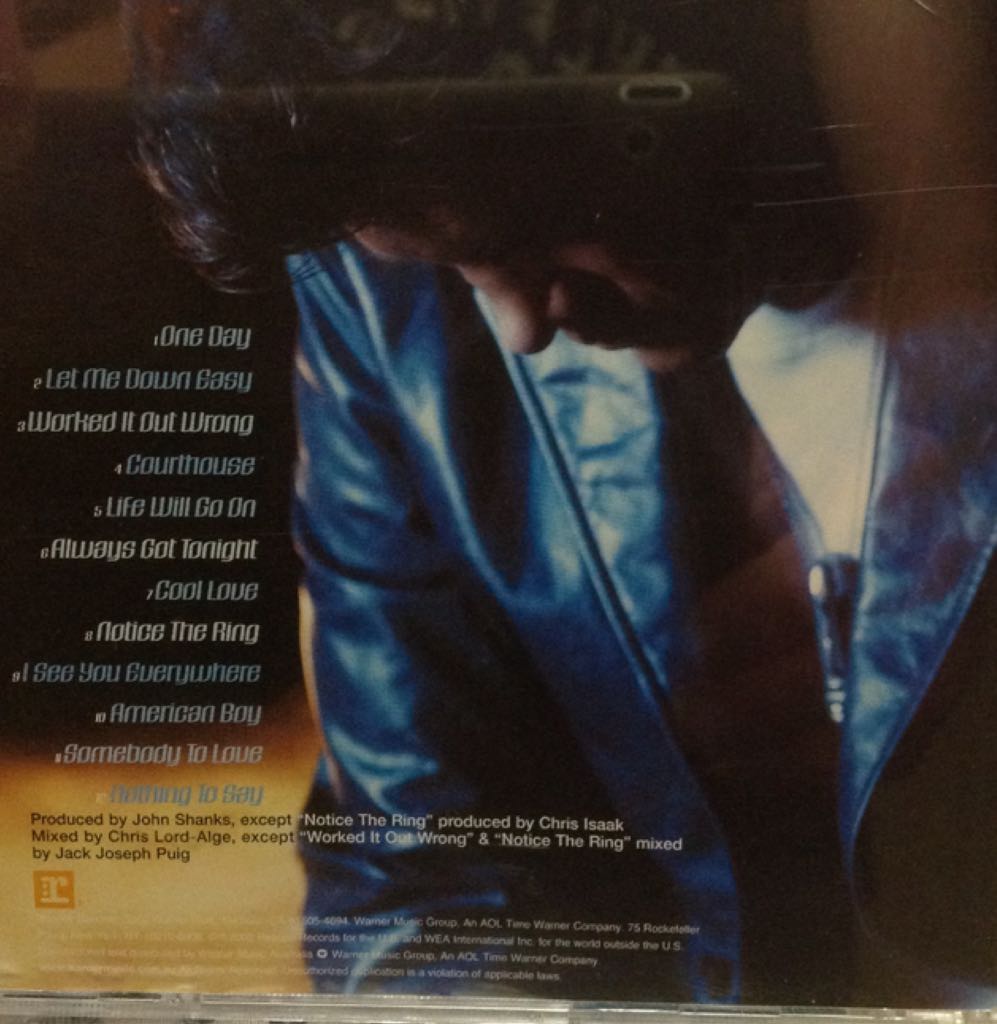 Always Got Tonight - Chris Isaak (CD) music collectible [Barcode 9325583014499] - Main Image 2