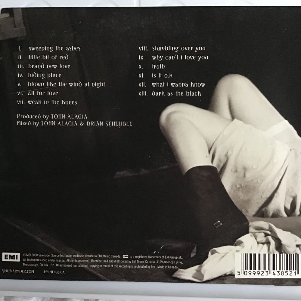 Is It Ok - Ryder, Serena (CD) music collectible [Barcode 5099923438521] - Main Image 2