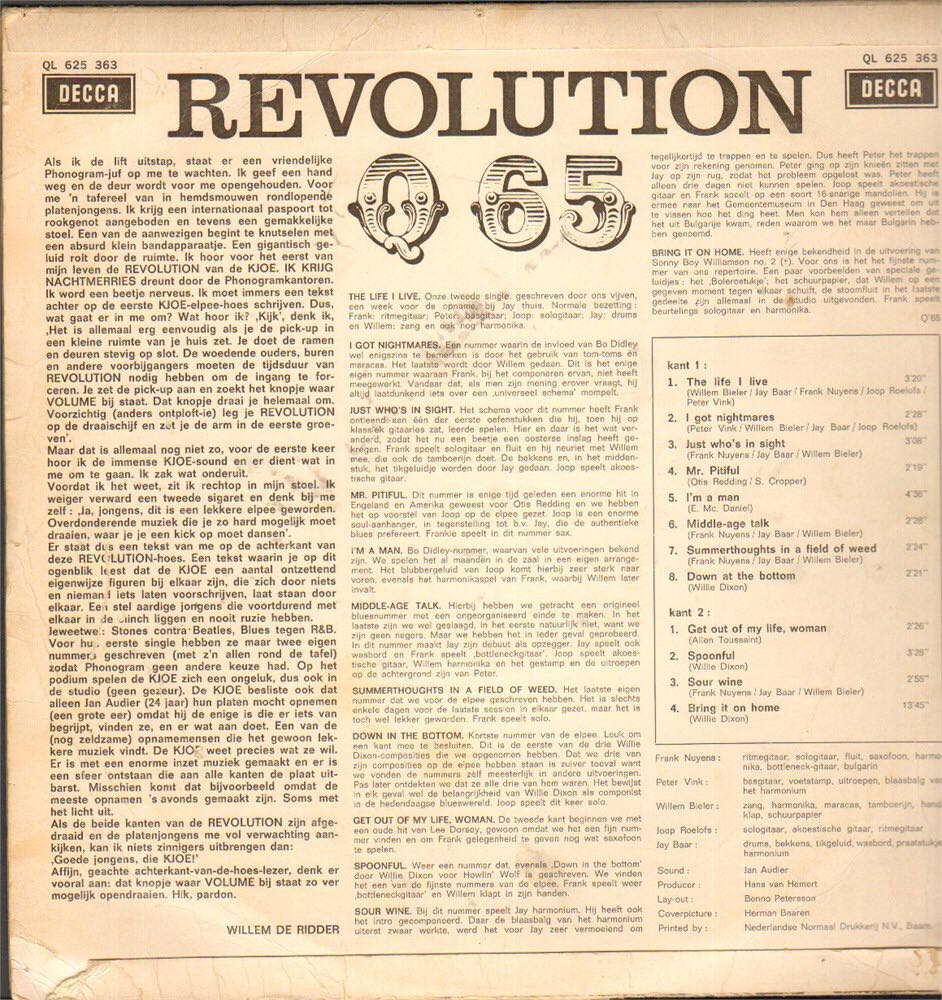 Revolution Original Album - Q65 (CD - 45) music collectible - Main Image 2
