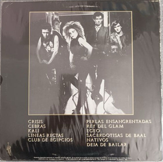 Canciones Profanas - Alaska Y Dinarama (12”) music collectible [Barcode 094636917627] - Main Image 2