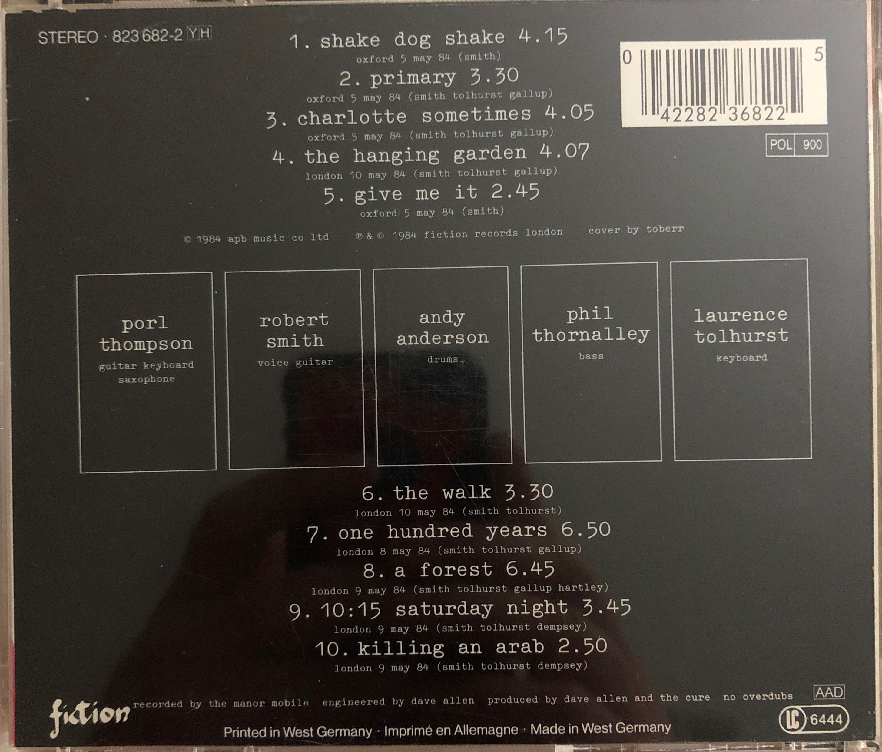 Concert: The Cure Live - Cure, The (CD - 42) music collectible [Barcode 042282368225] - Main Image 2