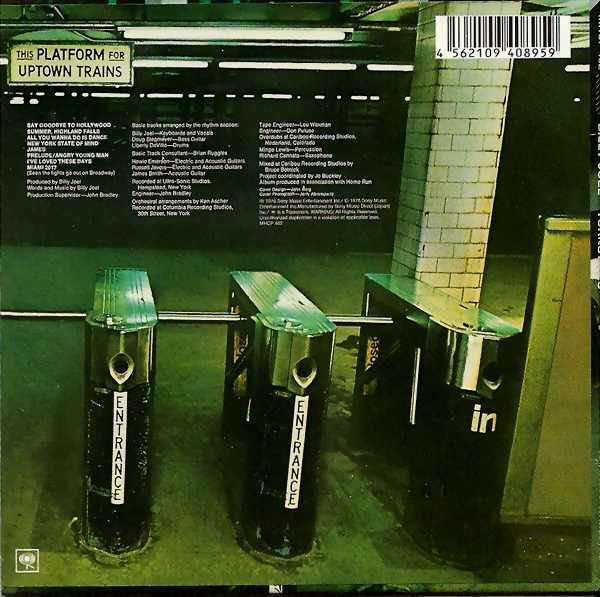 Turnstiles - Billy Joel (12”) music collectible [Barcode 821797135016] - Main Image 2