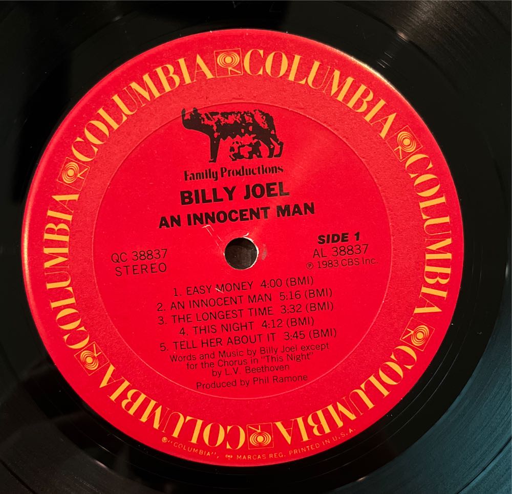 An Innocent Man - Joel, Billy (CD) music collectible - Main Image 3