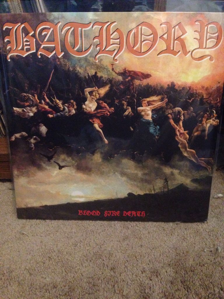 Blood Fire Death - Bathory (12”) music collectible - Main Image 1