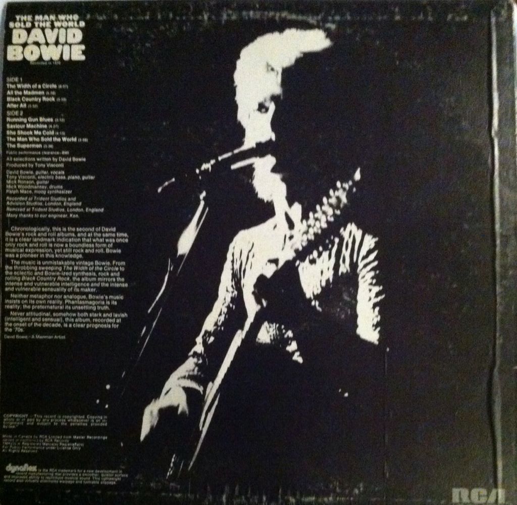 The Man Who Sold the World - David Bowie (12”) music collectible - Main Image 2