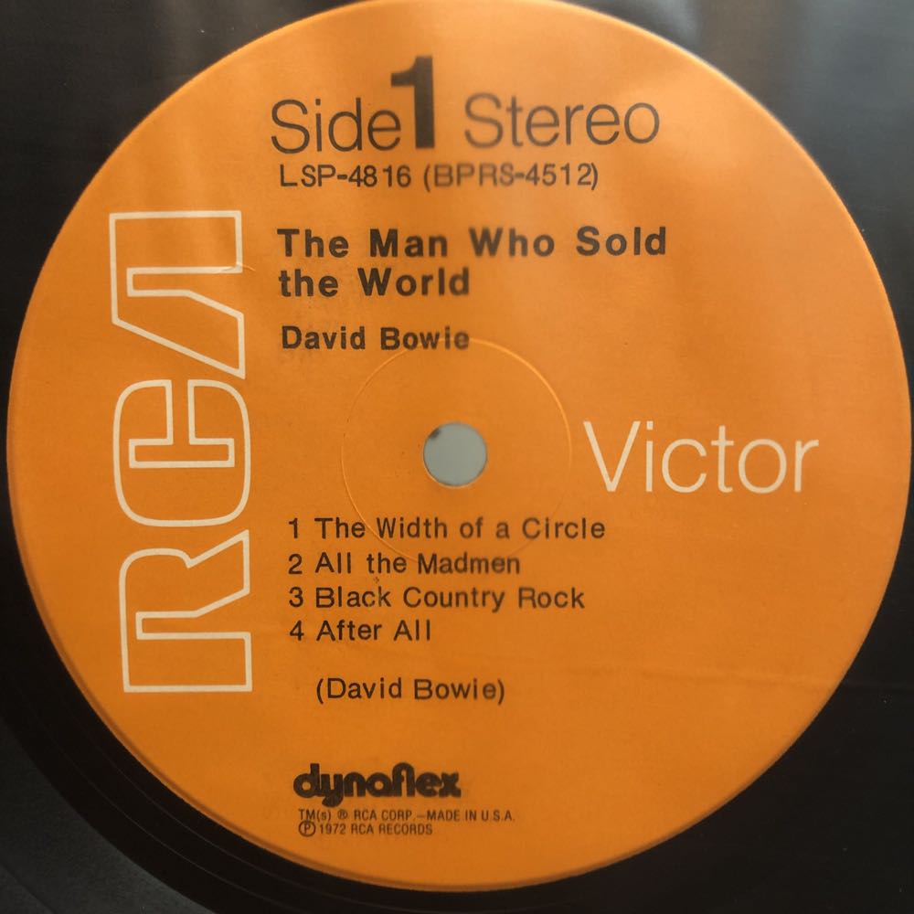 The Man Who Sold the World - David Bowie (12”) music collectible - Main Image 3
