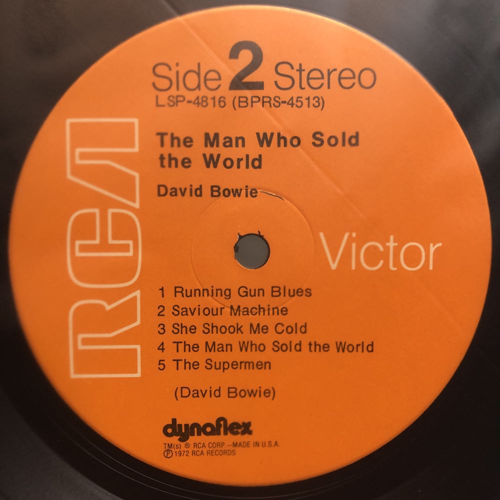The Man Who Sold the World - David Bowie (12”) music collectible - Main Image 4