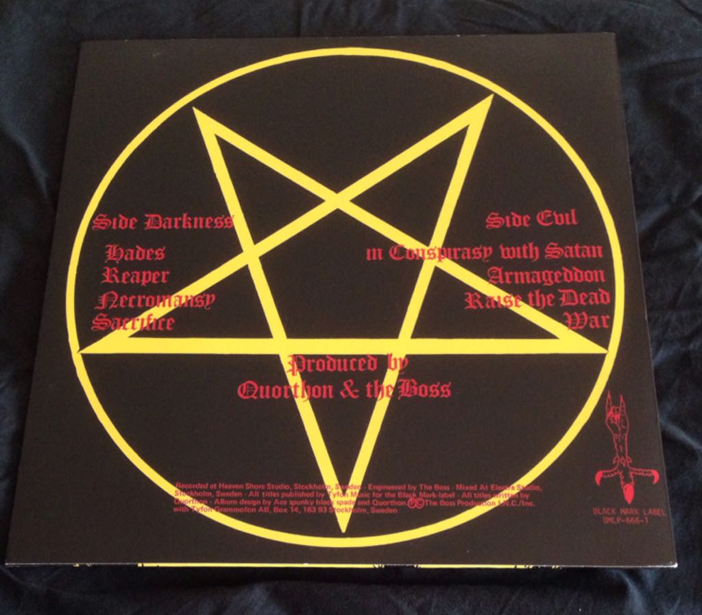 Bathory - Bathory (12”) music collectible - Main Image 2